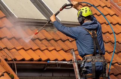 Démoussage et hydrofuge de toiture à Montfort